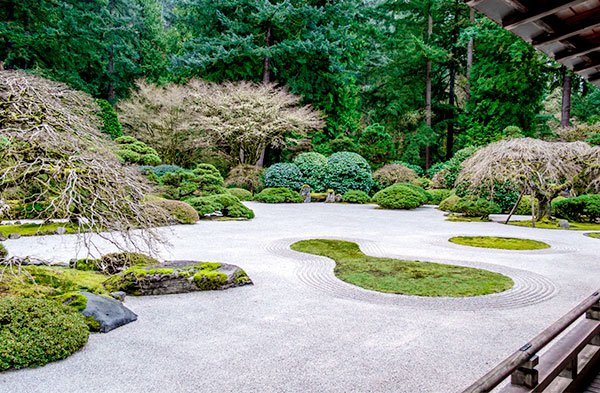 Decoración jardín zen en casa