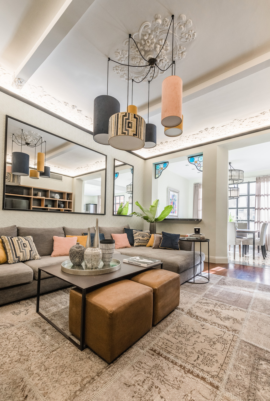 Luxury interior design in the exclusive Paseo de Gracia