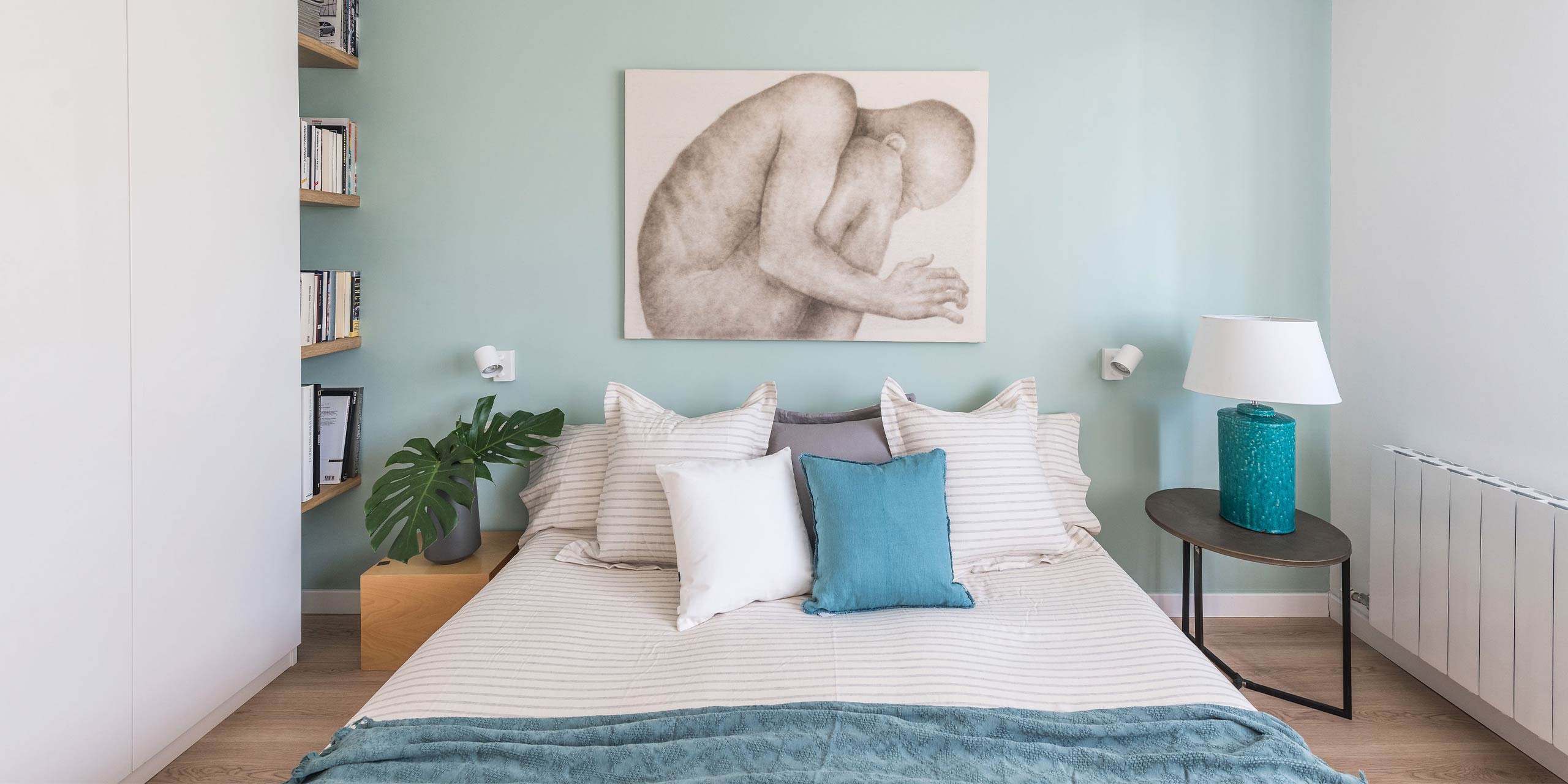 CUADROS DECORATIVOS: ¿Cómo colocar un cuadro en tu dormitorio?. Cuadros  modernos, y personalizados. 